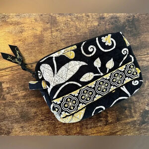 RETIRED: Vera Bradley | Yellow Bird pattern makeup bag